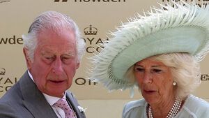 König Charles III. und Königin Camilla in Ascot. 