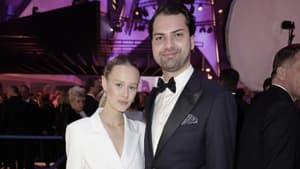 Laura-Marie Geissler und Jimi Blue Ochsenknecht beim "Ball des Sports" in Frankfurt