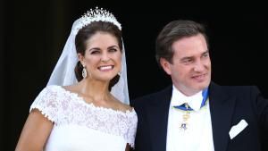 Prinzessin Madeleine von Schweden Chris O’Neill bei ihrer Hochzeit im Jahr 2013.