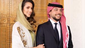 Rawja Al Saif und Prinz Hussein von Jordanien heiraten