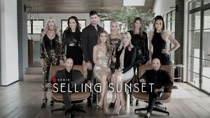Der "Selling Sunset"-Cast ausgegraut