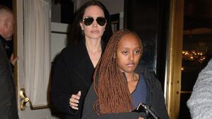 Angelina Jolie mit Tochter Zahara in New York City