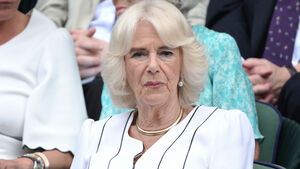 Königin Camilla am 12. Juli 2023 in Wimbledon