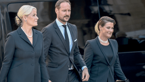 Prinz Haakon, Prinzessin Märtha Louise, Prinzessin Mette-Marit von Norwegen