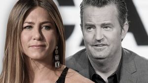 Fotomontage: Jennifer Aniston traurig und Matthew Perry