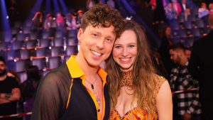 Valentin Lusin und Ann-Kathrin Bendixen bei "Let's Dance"