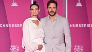 Daniel Brühl mit schwangerer Frau Felicitas in Cannes