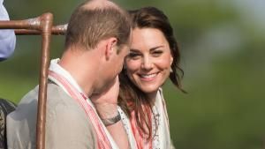Prinzessin Kate und Prinz William verliebt bei Indien-Reise 2013