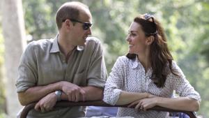 Prinz William und Prinzessin Kate verliebt bei ihrer Indien-Reise 2013