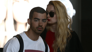 Joe Jonas und Sophie Turner Paparazzi-Aufnahme