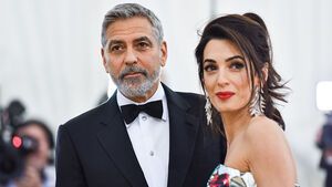 George Clooney und seine Frau Amal.