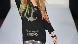 Avril Lavigne zeigt Abbey Dawn auf NY Fashion Week