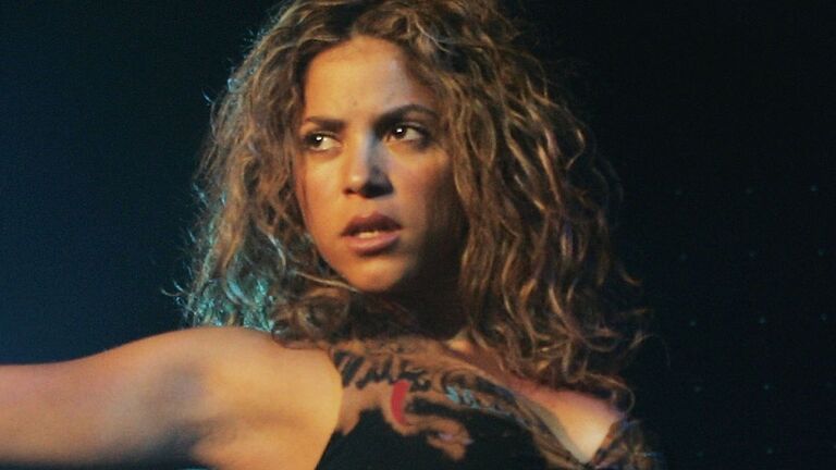 Shakira auf der Bühne 