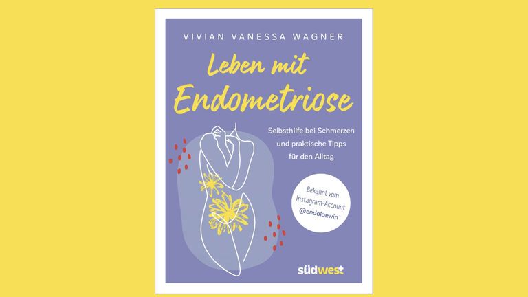 Buchcover Leben mit Endometriose von Vivian Vanessa Wagner.