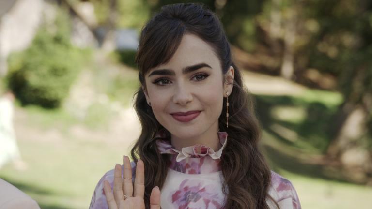 Lily Collins in Emily in Paris 
