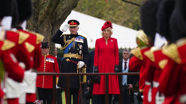 König Charles III. und Königin Camilla, 2023. 