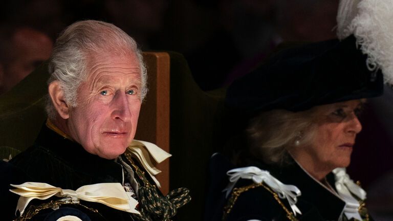 König Charles III. und Königin Camilla in Schottland. 