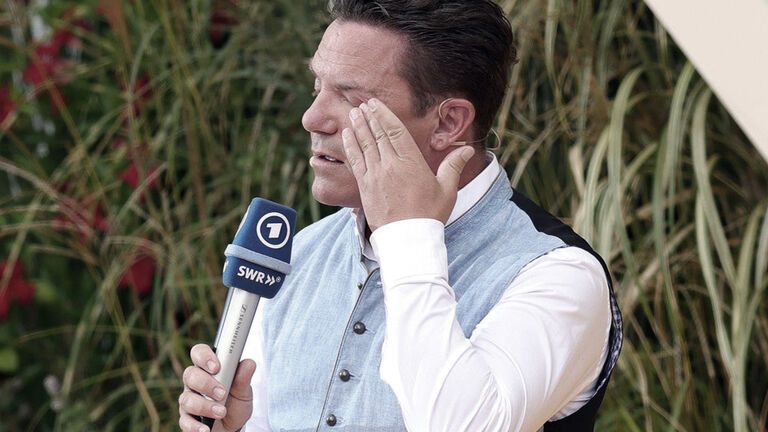 Stefan Mross weint bei "Immer wieder sonntags"-Finale
