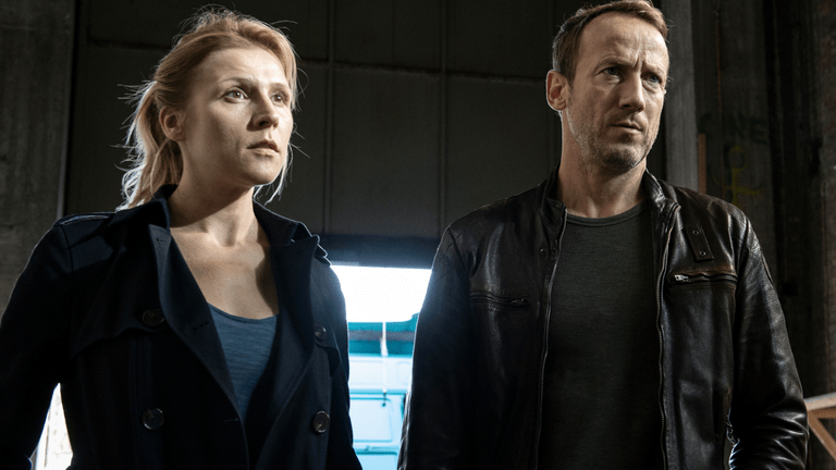 "Tatort": Kommissare Falke (Wotan Wilke Möhring) und Grosz (Franziska Weisz) ermitteln 