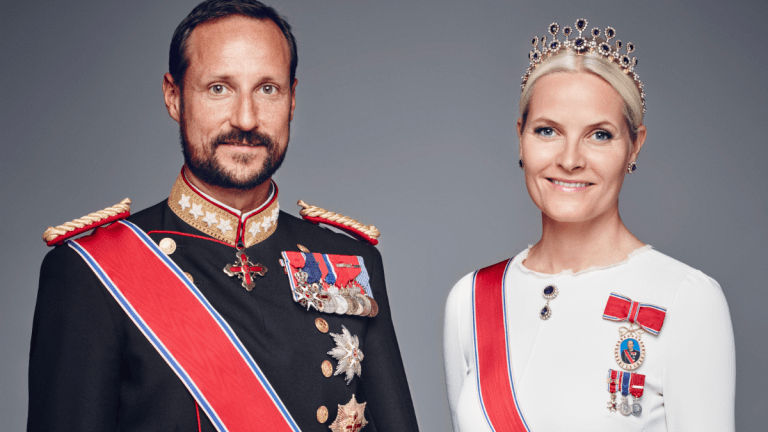 Prinz Haakon und Prinzessin Mette Marit von Norwegen 