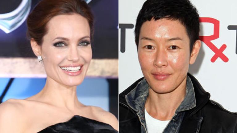 Es war Liebe auf den ersten Blick: Angelina Jolie und Jenny Shimizu