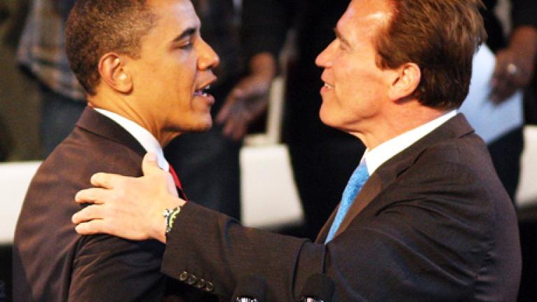 Barack Obama und Arnold Schwarzenegger